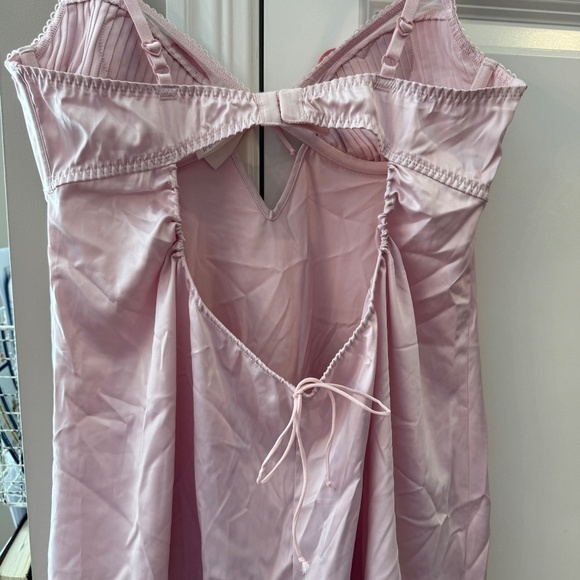 New! For Love And Lemons Heart Slip Pink 45042 - Picture 10 of 15